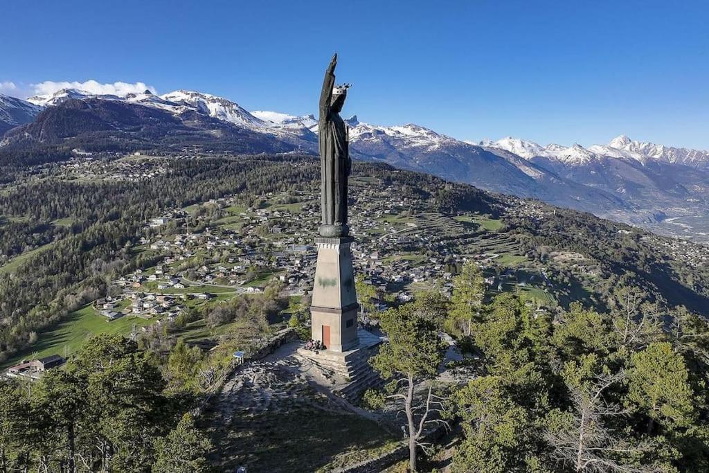 Vitis-Au Coeur Du Vignoble Valaisan Daire Saint-Léonard Dış mekan fotoğraf